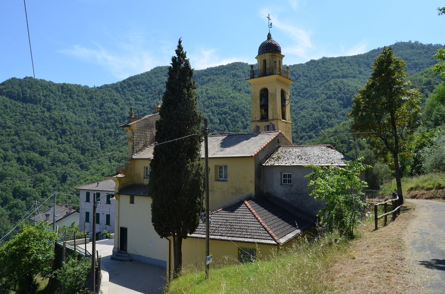 Église San Giacomo à Canevale, Coreglia Ligure, Ligurie