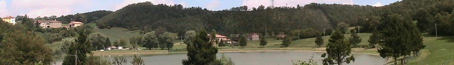 Le lac de Scurano sur le territoire de Neviano degli Arduini