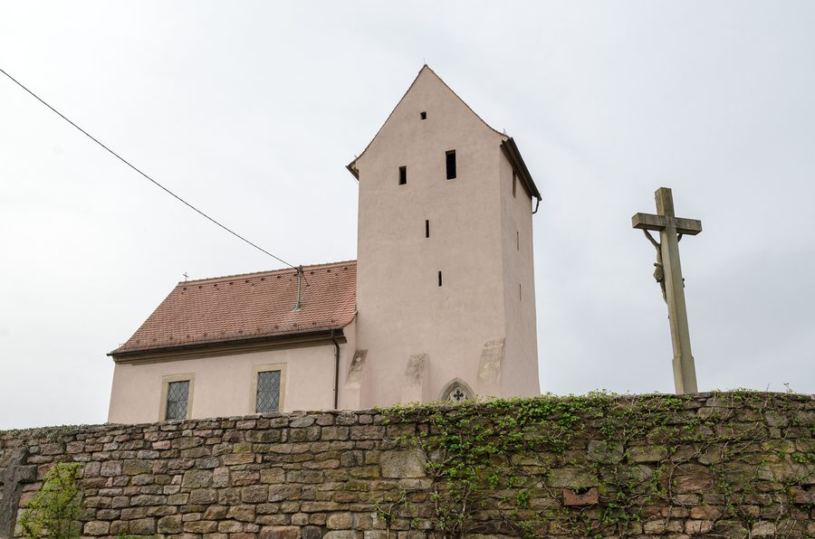 Église catholique du cimetière Saint-Pierre-et-Saint-Paul à Niederlauer-Unterebersbach