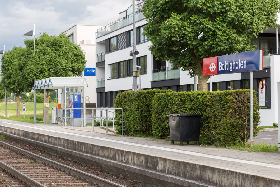 Gare de Bottighofen dans le canton de Thurgovie