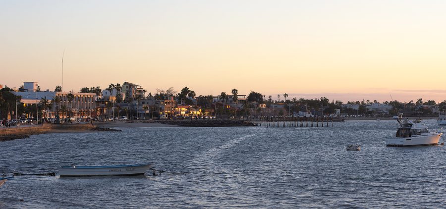 Promenade de La Paz en Basse-Californie du Sud, Mexique