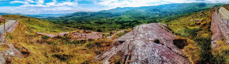Les montagnes de Caha sur la péninsule de Beara