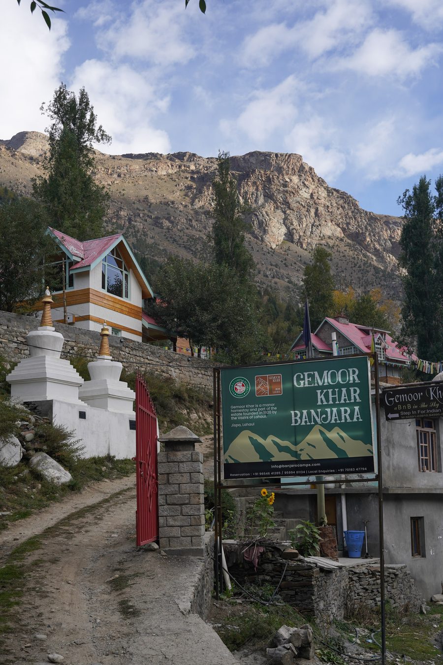 Station de montagne dans l’Himalaya