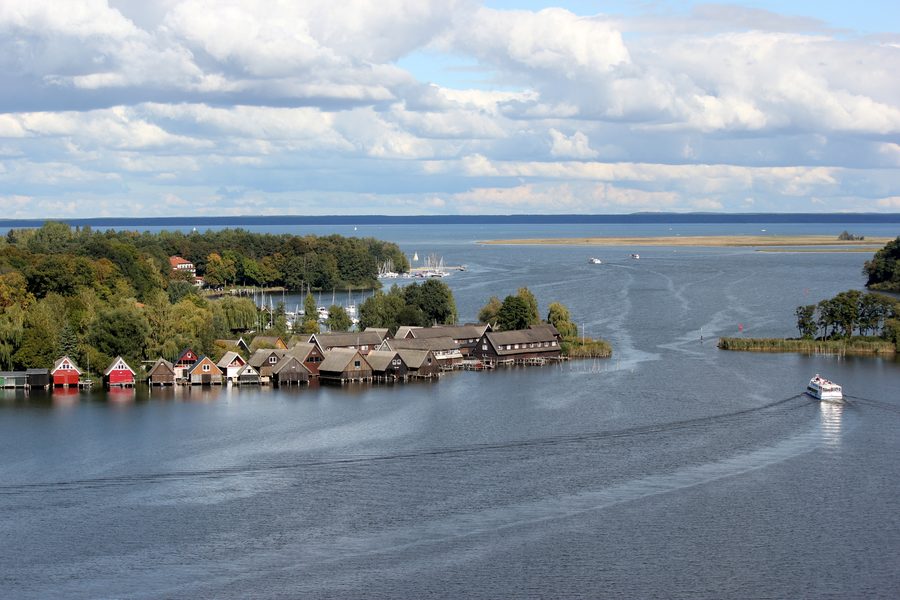 Port de Röbel sur la Müritz