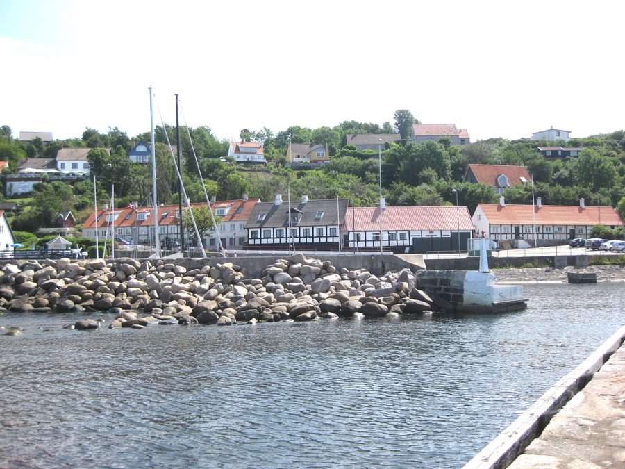 Port de l’ancien village de pêcheurs Vang à Bornholm