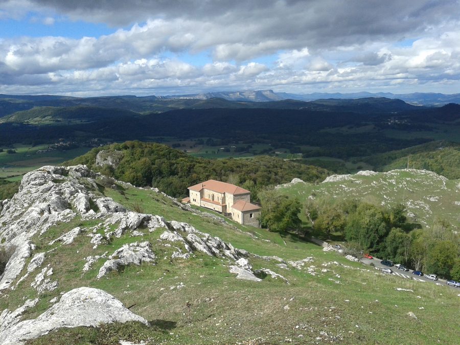 Sanctuaire Nuestra Señora de Oro dans la vallée de Zuia, près de Murgia