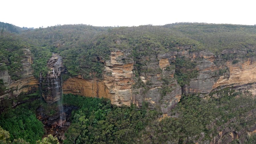 Wentworth Falls dans les Blue Mountains de Nouvelle-Galles du Sud