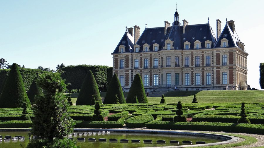 Château de Sceaux avec jardin dans le Domaine de Sceaux