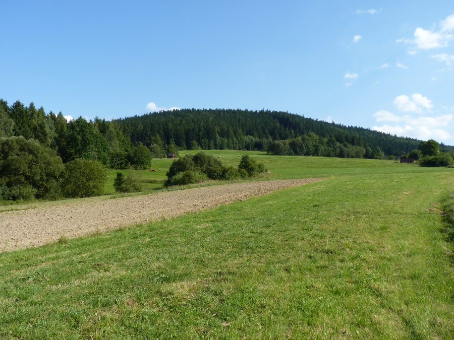 Paysage des Beskides en Moravie-Silésie