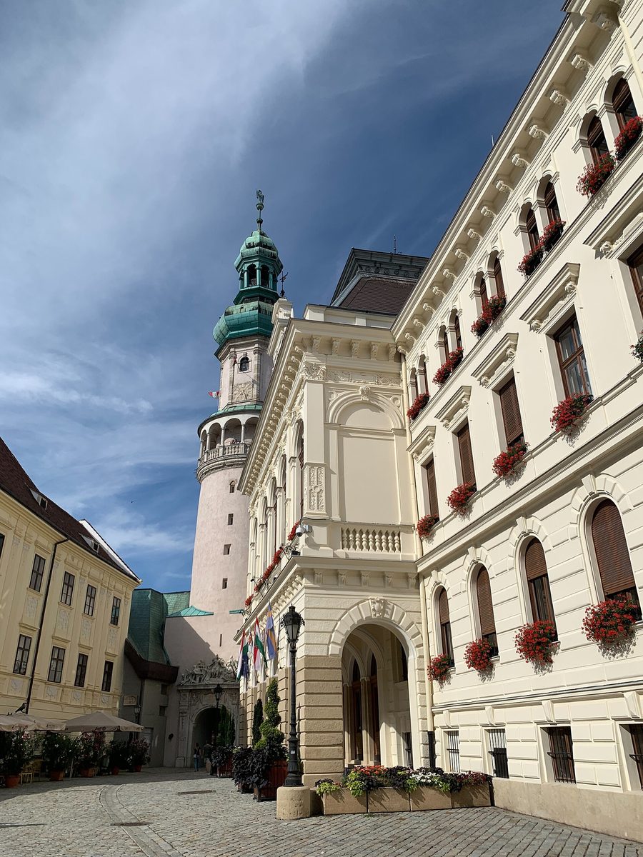Tour du feu à Sopron, Hongrie