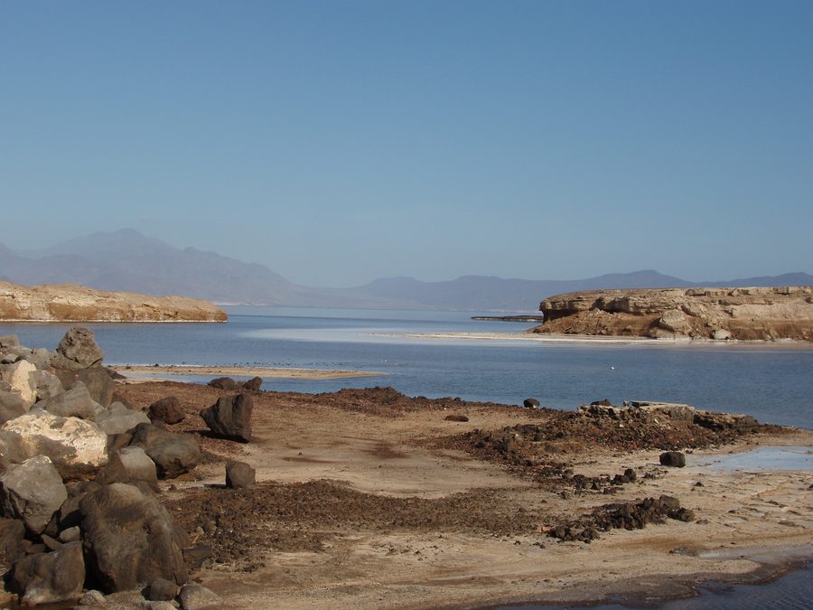 Lac Assal à Djibouti