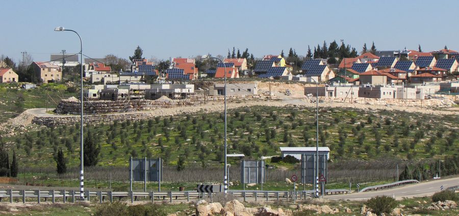 Paysage près de Susya dans les Territoires palestiniens