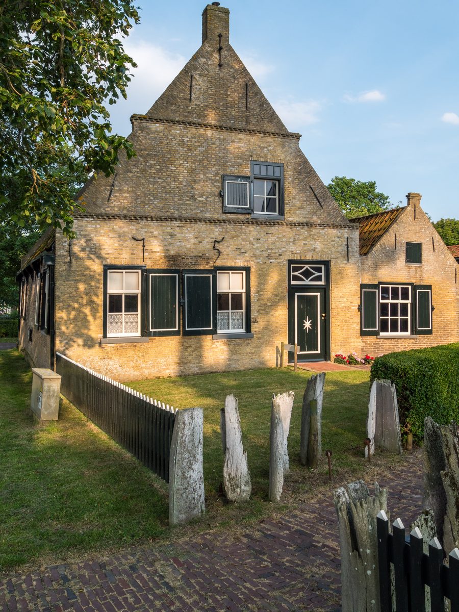 Museum Sorgdrager, un bâtiment historique à Hollum sur Ameland.