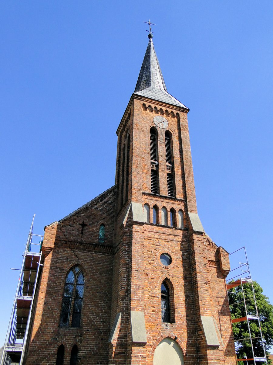 Église historique à Rosenow, Mecklembourg-Poméranie-Occidentale