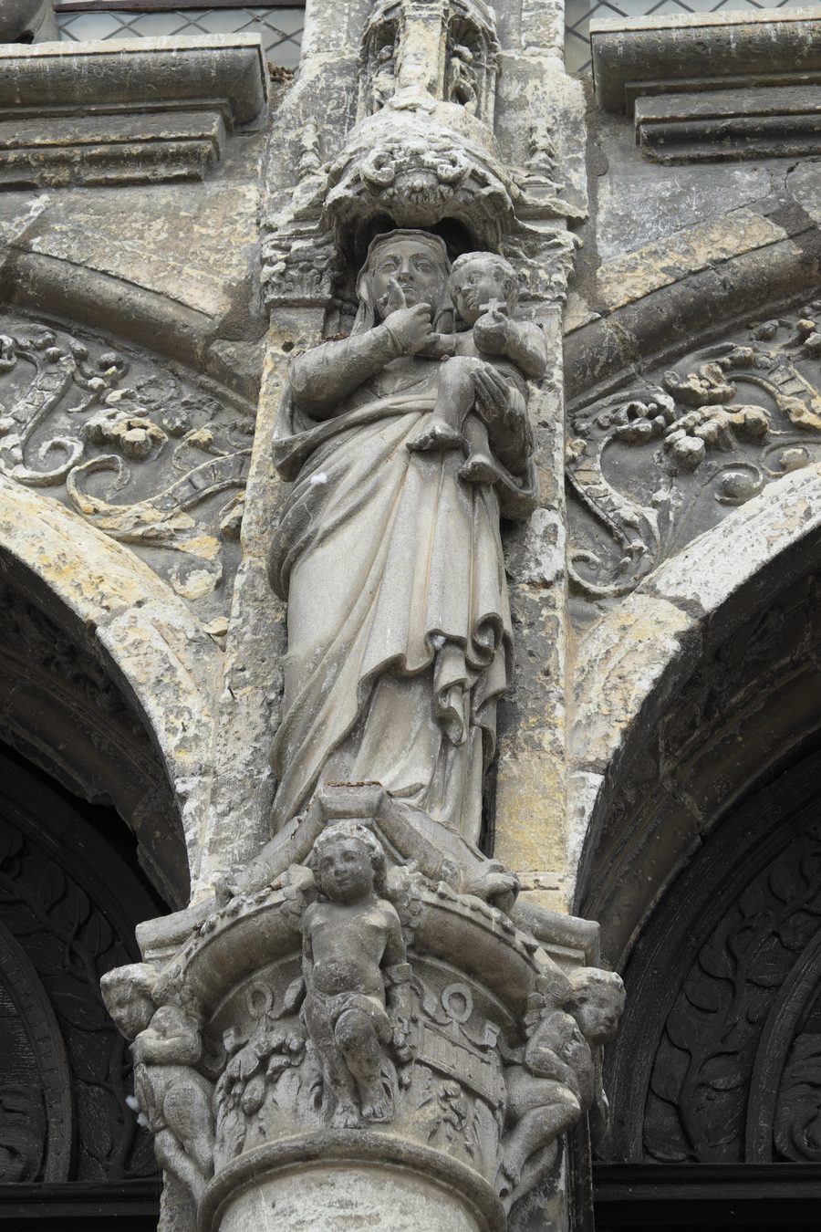 Église Notre-Dame à Saint-Calais dans le département de la Sarthe