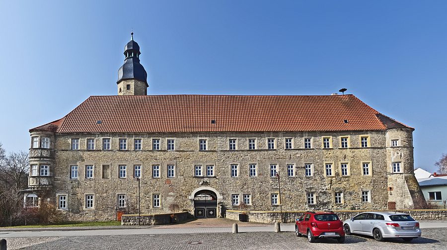 Château de Schochwitz vu de l’est