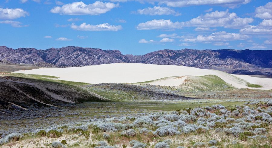 Montagnes Seminoe dans le comté de Carbon, Wyoming