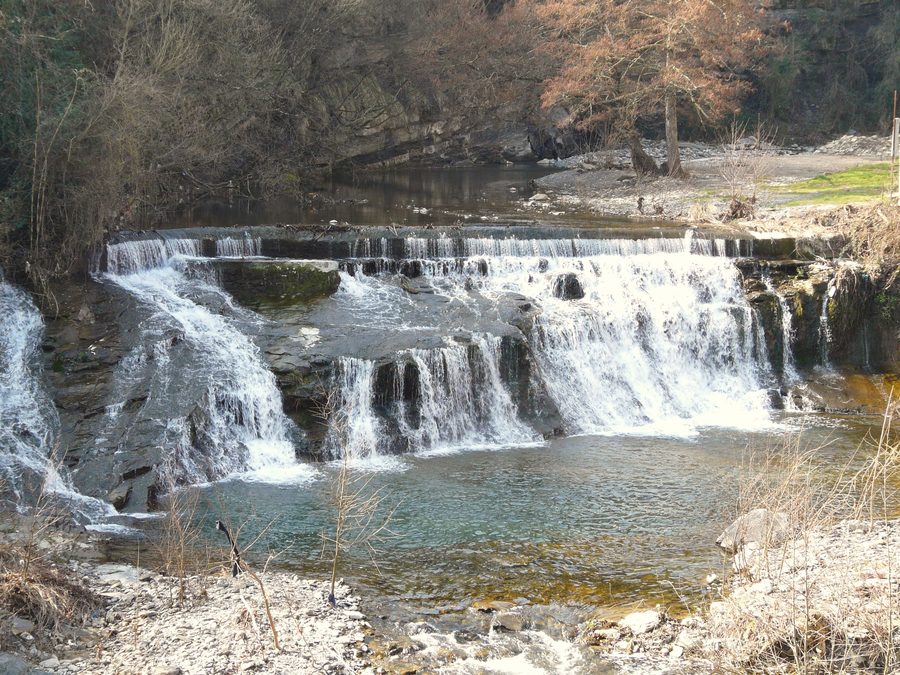 Cascate del Maro à Borgomaro, Ligurie