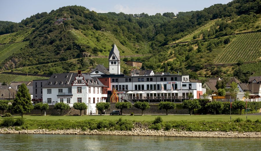 Ancien monastère à Leutesdorf sur le Rhin, aujourd’hui auberge de jeunesse