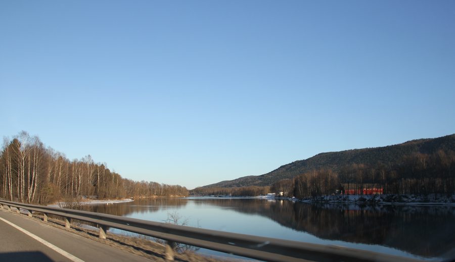 La Drammenselva dans la région de Nedre Eiker à l’ouest de Drammen
