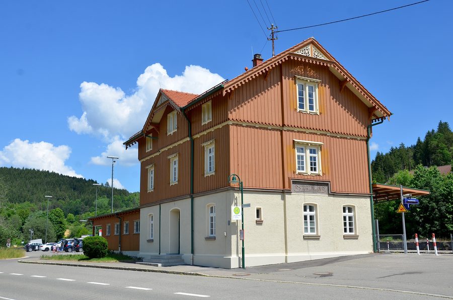 Gare de Storzingen à Stetten am kalten Markt