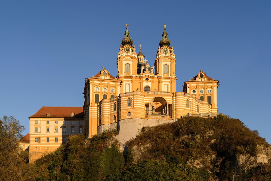Abbaye de Melk vue de l’ouest