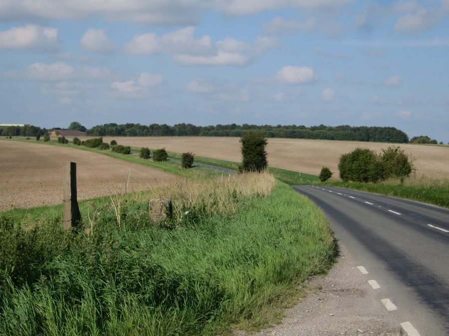 A342 en direction d’Upavon