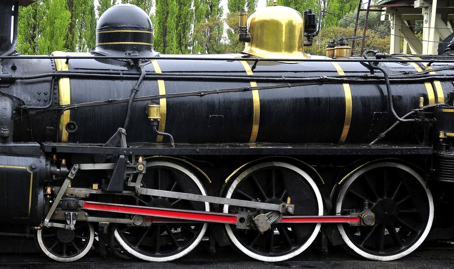 Locomotive du Kingston Flyer à Kingston, Otago