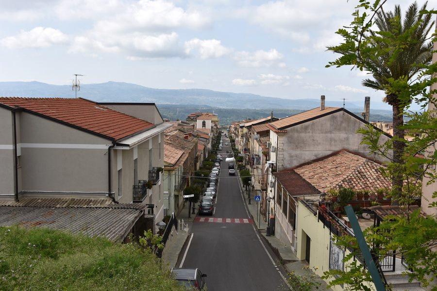 Via Roma à Pianopoli, dans la province de Catanzaro