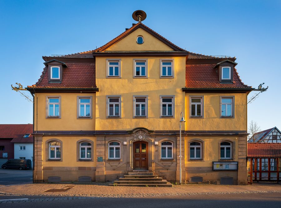 Ancien hôtel de ville, la maison Keppler, dans la Hauptstraße 15 à Auenstein