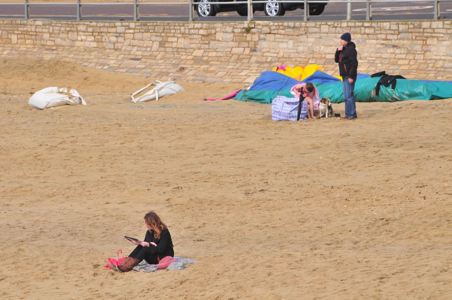 Vacances avec un chien à la plage